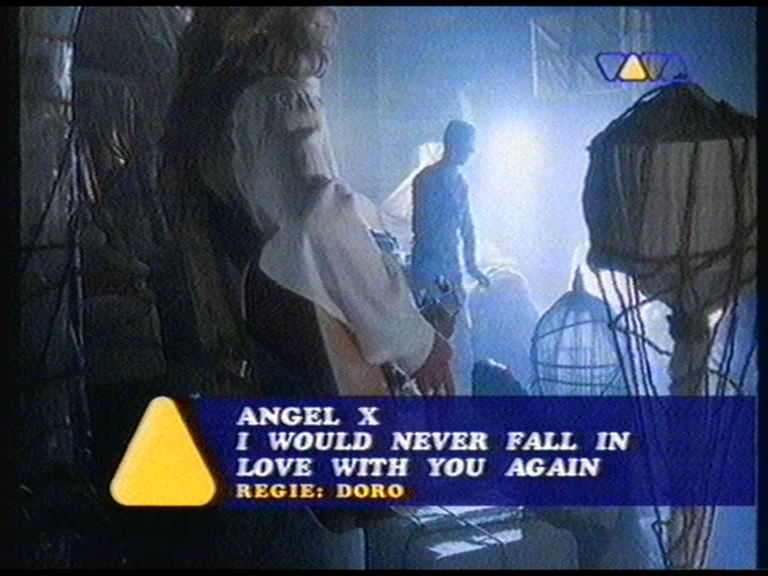 Screenshot: Angel X - I Would Never Fall In Love With You Again [1994]
